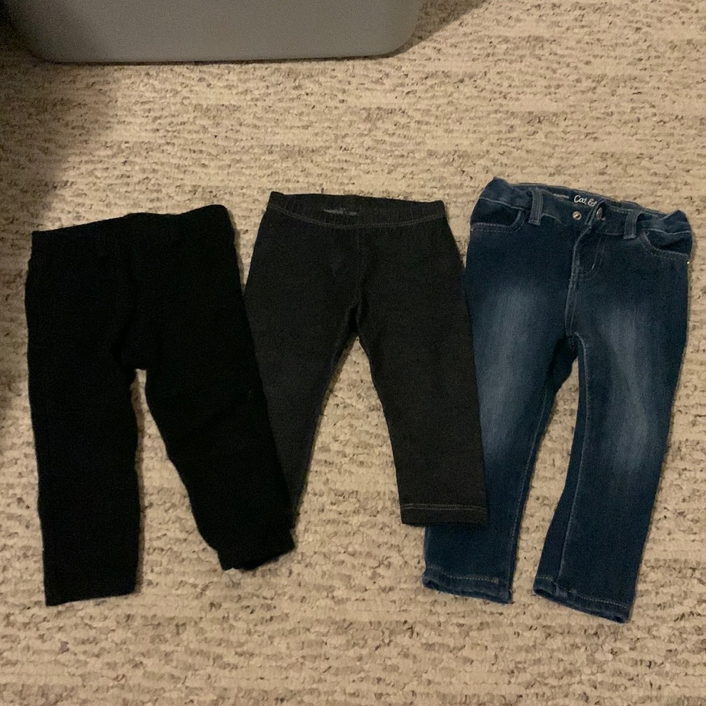 18m Cat and Jack pant bundle